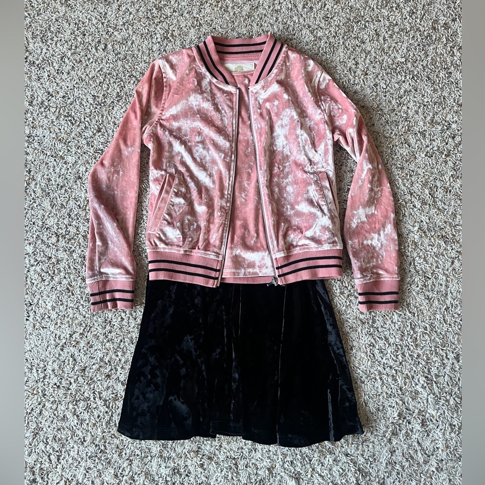 Tucker + Tate Pink/Black Set